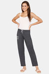 Rosaline Starry Nights Knit Cotton Pyjama - Black Beauty — thumbnail 4